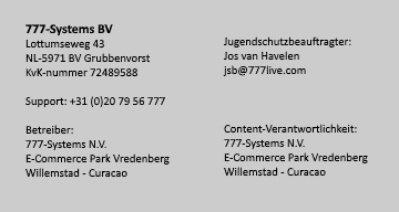 Impressum und Support